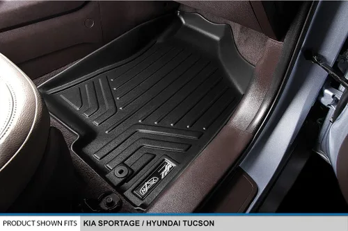 Vista 3 de MAXLINER - Juego de alfombrillas de primera fila para Hyundai Tucson 2010-2013