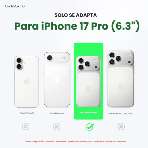 Vista 2 de ORNARTO Funda para iPhone 17 Pro de 6.3", silicona líquida ondulada a prueba de golpes con protección contra caídas y botón de control de cámara