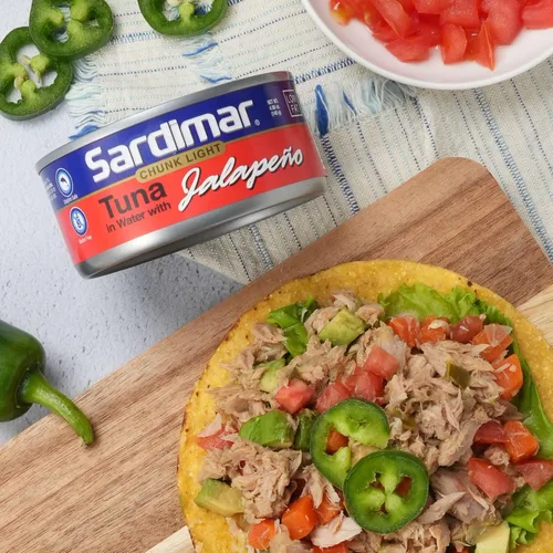 Vista 8 de Sardimar Atún Claro en Trozos (Jalapeño, Paquete de 6)