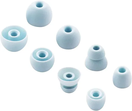 Vista 8 de ALXCD Almohadillas de repuesto para auriculares inalámbricos Beats Flex, S, M, L, D, 4 tamaños, 4 pares de almohadillas de silicona suave, apto