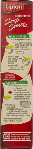 Vista 2 de Lipton Soup Secrets - Sopa de fideos, sabor a pollo, 4.09 onzas (paquete de 12)