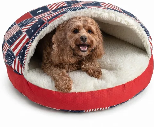 Vista 35 de Snoozer Cama de lujo de microsuede acogedora estilo cueva para mascotas, pequeña, antracita For small sized pets, Removable washable cover