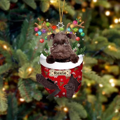 Vista 110 de LOVELYPOD Adorno Personalizado de Perro Affenpinscher, Adornos de Navidad Affenpinscher Regalo para Amante de Perros, Adorno de Navidad Colgante