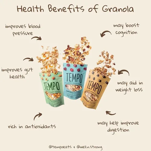 Vista 8 de Tempo Granola Paquete variado de granola suelta - Paquete de 3 bolsas de 11 onzas