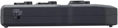 Vista 5 de Zoom Interfaz de audio práctica U-24, interfaz de audio USB portátil de 2 canales, 2 entradas combinadas XLR/TRS, E/S MIDI, salidas RCA