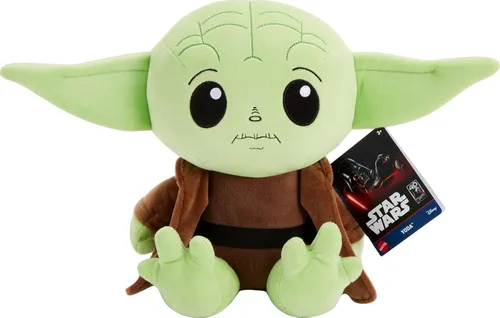 Vista 7 de Mattel Star Wars Return of the Jedi Snug Club Juguete de Peluche, Muñeca de Personaje Suave de la Princesa Leia, Coleccionable del 40º Aniversario