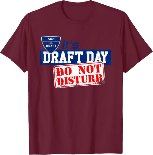 Vista 15 de It 's Fantasy Fútbol Proyecto de Día, Do Not Disturb playera, Anaranjado Gris Oscuro