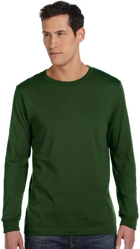Vista 124 de Canvas Filmore 3501 - Camiseta de 4.2 onzas para hombre manga larga (1) Ceniza + (1) Jaspeado atlético