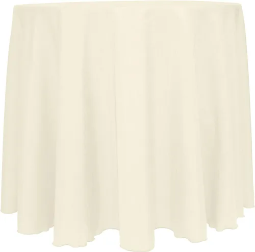 Vista 30 de Mantel reversible de satén Shantung de Ultimate Textile Majestic 96" redondo, Satin, Paquete de 2
