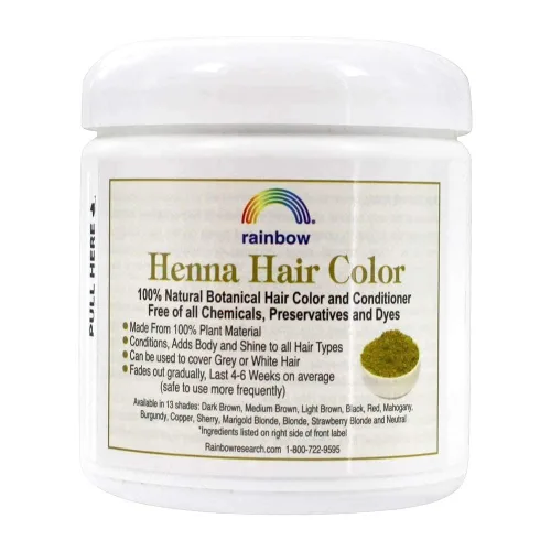 Vista 2 de Rainbow Research - Henna Negra 4 oz
