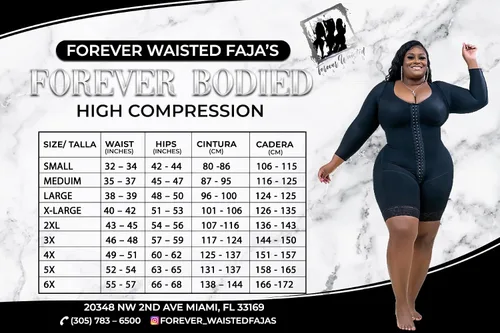 Vista 5 de FOREVER BODIED FAJA SHAPEWEAR COLOMBIAN TUMMY CONTROL PLUS SIZE BODY SHAPER BODY SUIT WAIST SLIMMER GIRDLE FOR WOMEN S TO 6X