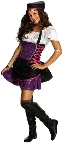 Vista 2 de Gypsy Tween Costume M como se muestra