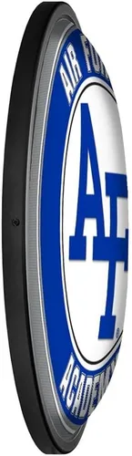 Vista 3 de The Fan-Brand Air Force Academy Falcons - Letrero de pared redondo y delgado iluminado – Decoración de pared de fútbol, baloncesto y béisbol