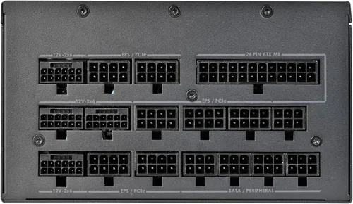 Vista 2 de Silverstone Technology HELA 1300R Platinum ATX 3.0 / PCIe Gen 5 1300W Fuente de alimentación totalmente modular con dimensiones compactas