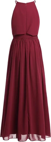 Vista 2 de iiniim - Vestido largo de gasa para mujer