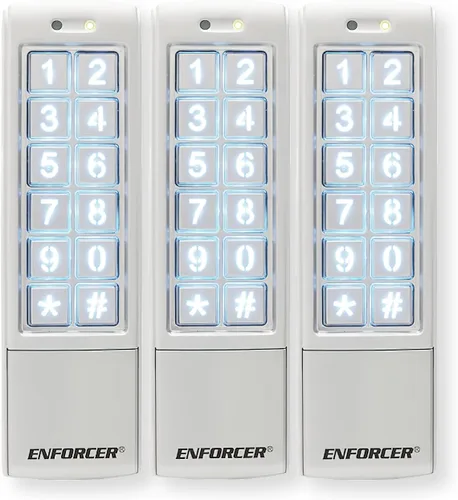 Vista 6 de Seco-Larm SK-2323-SDQ - Paquete de 2 teclados de acceso digital resistentes a la intemperie, estilo Mullion, 1010 códigos de usuario, relés dobles