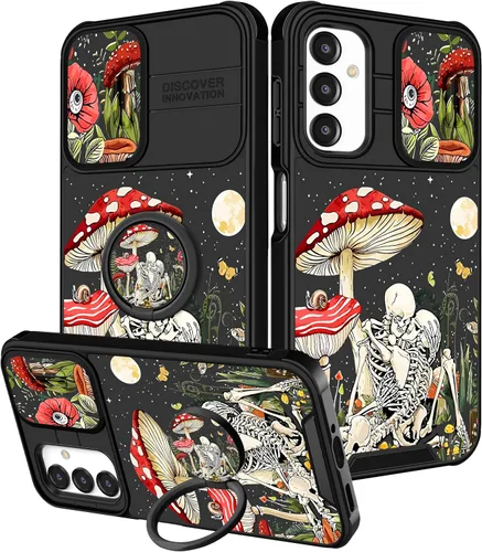 Vista 23 de Funermei para Samsung Galaxy Z Flip 4 Funda - Funda de Teléfono Bonita para Mujeres y Niñas con Mariposas Bonita Estética Femenina Diseño