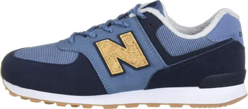 Vista 8 de New Balance Tenis de gamuza de invierno 574 V1 para niños