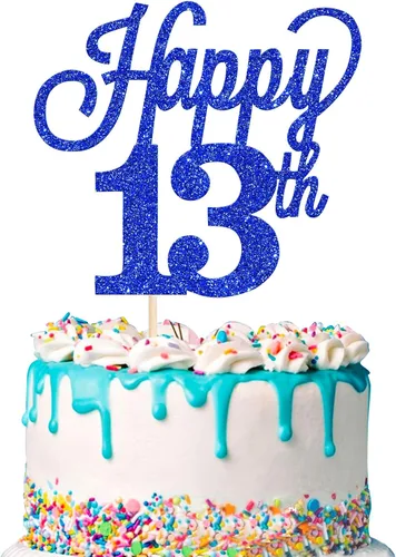 Vista 44 de 1 paquete de decoración para pastel de 12 años, purpurina negra número 12, doce cumpleaños, decoración para felicitaciones a 12 años de edad, 12