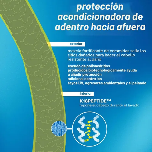 Vista 8 de K18 Damage Shield - Juego de cuidado de lavado Champú protector de tamaño completo seguro para el color + acondicionador que reduce