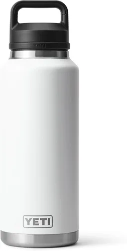 Vista 27 de YETI Rambler Botella de 46 oz, a prueba de fugas, aislada al vacío, de acero inoxidable con tapa Chug, Seafoam Verde mar