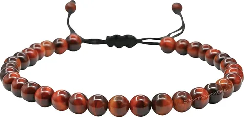 Vista 25 de Amazing Gemstone Crystal Anklet Ankle Bracelets for Women - Waterproof Beaded Healing Crystal Anklets, Plus Size Chakra Gemstone Bead Anklet