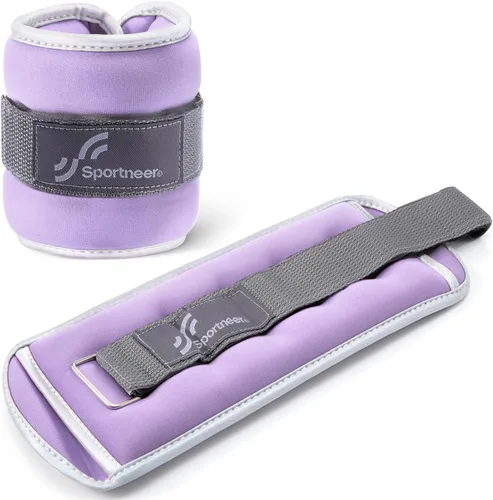Vista 25 de Sportneer Pesas de tobillo para muñeca, par de pesas de 1/2/4/6/10 libras para hombres, mujeres, niños, entrenamiento de fuerza, juego de pesas