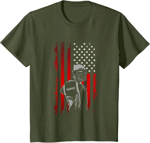 Vista 12 de Camiseta de fútbol americano, Negro