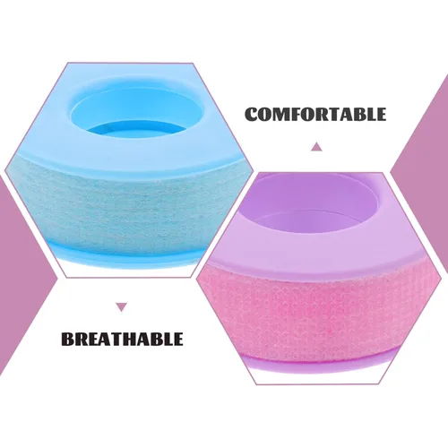 Vista 4 de FRCOLOR Cinta para párpados 3 rollos de cinta de silicona no tejida