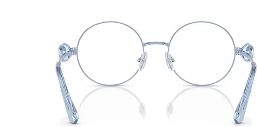 Vista 4 de Swarovski Women's Sk1001 Round Prescription Eyewear Frames