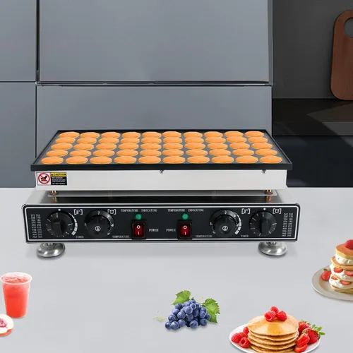 Vista 9 de Mini máquina para hacer panqueques de 1800 W, 110 V, para encimera, panqueques, panqueques, panqueques, antiadherentes, eléctricas, perfectas