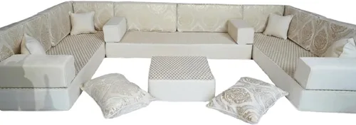 Vista 7 de arabicsofa Sofá de Majlis Árabe – Asientos de Piso Modulares Hechos a Mano