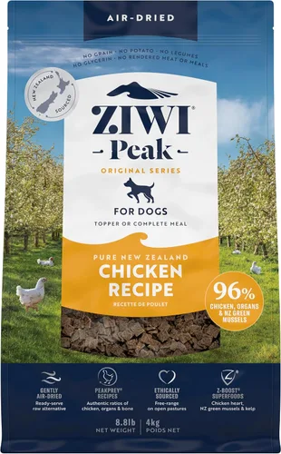 Vista 35 de ZIWI Peak - Alimento para perros secado al aire, carne de res, totalmente natural, alta proteína, sin granos, ingredientes limitados