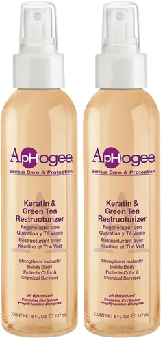 Vista 12 de Reparador de queratina y té verde ApHogee, 8 onzas líquidas
