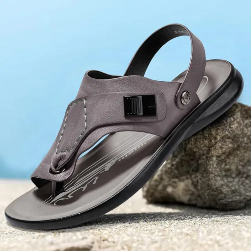 Vista 6 de Husmeu Sandalias deportivas para hombre, sandalias deportivas de verano, sandalias de playa para senderismo, sandalias al aire libre