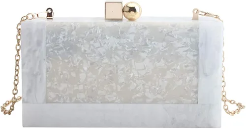 Vista 6 de LETODE Bolsos de mano de acrílico para mujer bolso de perspex