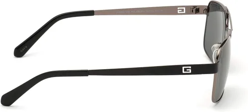 Vista 4 de GUESS Gu6968 Navigator - Gafas de sol para hombre, color plomizo brillantehumo polarizadas, 5816145, Bronce brillante polarizado ahumado