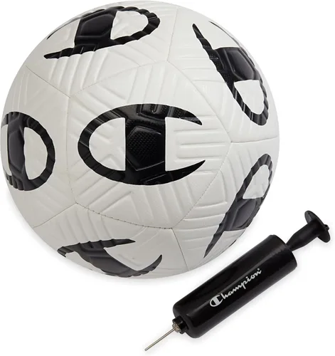 Vista 19 de Champion Playmaker Logo Deflated Soccer Ball with Pump, Size 5 Soccer Ball, Durable Panels for Kids, Youth & Adults, Indoor/Outdoor Training Ball