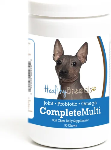 Vista 96 de Healthy Breeds Affenpinscher todo en uno multivitamínico suave masticable 60