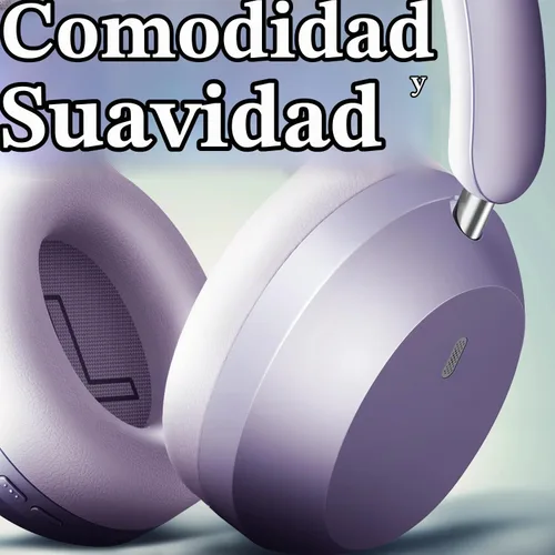 Vista 3 de Wentronic Y04 - Audífonos inalámbricos Bluetooth sobre la oreja, sumérgete en cada ritmo con cancelación activa de ruido y sonido de alta