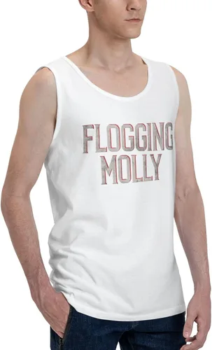 Vista 3 de SKYJUNOJN Hombre Muscle Tank Tops Camiseta Moda Festival de Música sin mangas Camiseta