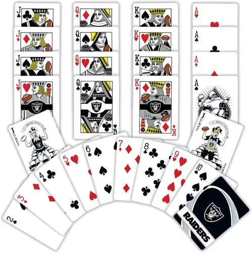 Vista 3 de Masterpieces Paquete de cartas y dominó de Raiders