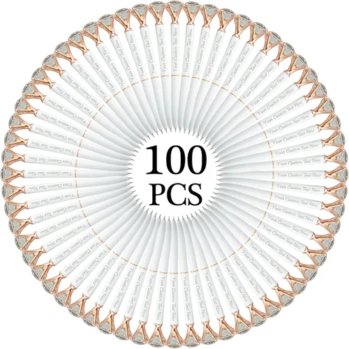 Vista 40 de Hasta 100 bolígrafos de diamante personalizados a granel con nombre, bolígrafo de impresión personalizada con logotipo de negocios grabado, mensaje