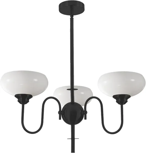 Vista 15 de BOKT Candelabro Francés de Oro y Blanco Moderno de 3 Luces para Comedor Sobre Mesa Candelabros Vintage para Vestíbulo Ajustables