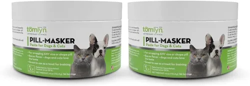 Vista 9 de TOMLYN Pill-Masker - Pasta aromatizada de tocino original para perros y gatos, 4 onzas