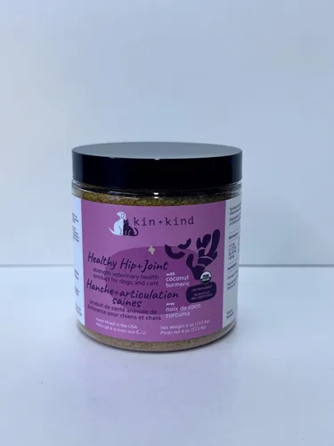 Vista 7 de kin+kind Probióticos + paquete de cadera y articulaciones para perros y gatos – Apoyo natural digestivo y articular con prebióticos, fibra y cúrcuma