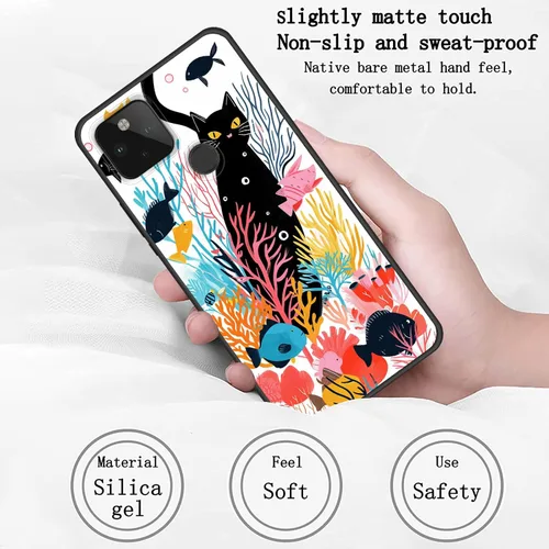 Vista 287 de Funda delgada para Google Pixel 4 XL, funda delgada de silicona de TPU suave a prueba de golpes para Google Pixel 4 XL, astronauta Galaxy