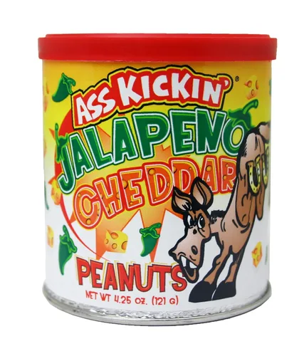 Vista 9 de Cacahuetes picantes tostados – 4.25 oz – El mejor regalo gourmet picante – Pruébalo si te atreves (Carolina Reaper)