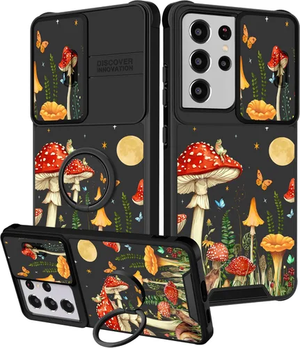 Vista 48 de Funermei para Samsung Galaxy Z Flip 4 Funda - Funda de Teléfono Bonita para Mujeres y Niñas con Mariposas Bonita Estética Femenina Diseño