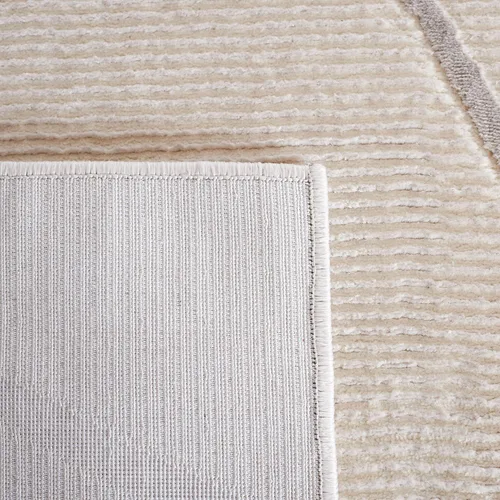 Vista 7 de SAFAVIEH - Alfombra de colección Revive, 9' x 12', beige, diseño enrejado, no se desprende y de fácil cuidado, ideal para áreas de alto tráfico